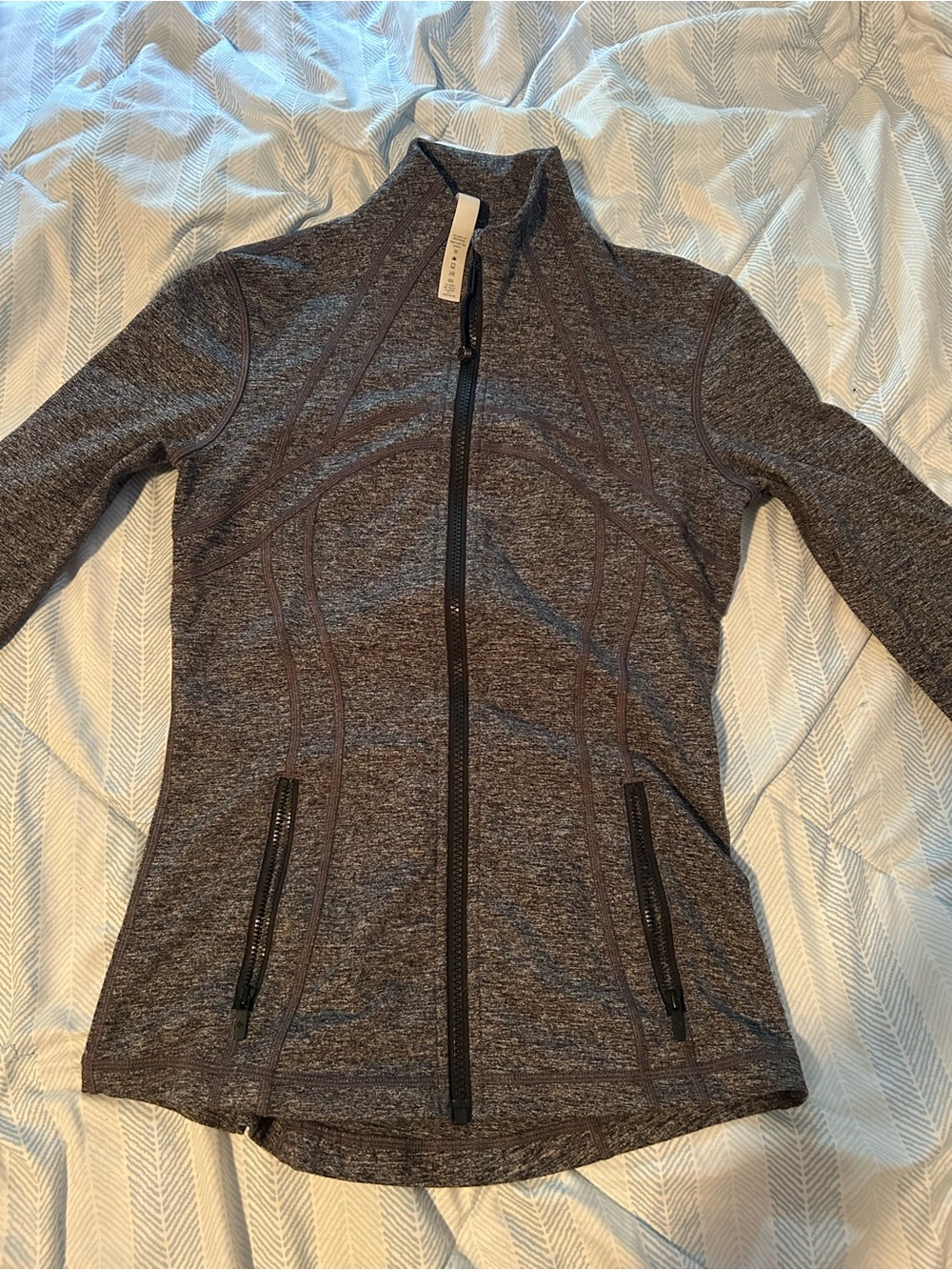 lululemon athletica Dark Gray Full-Zip Define Jacket